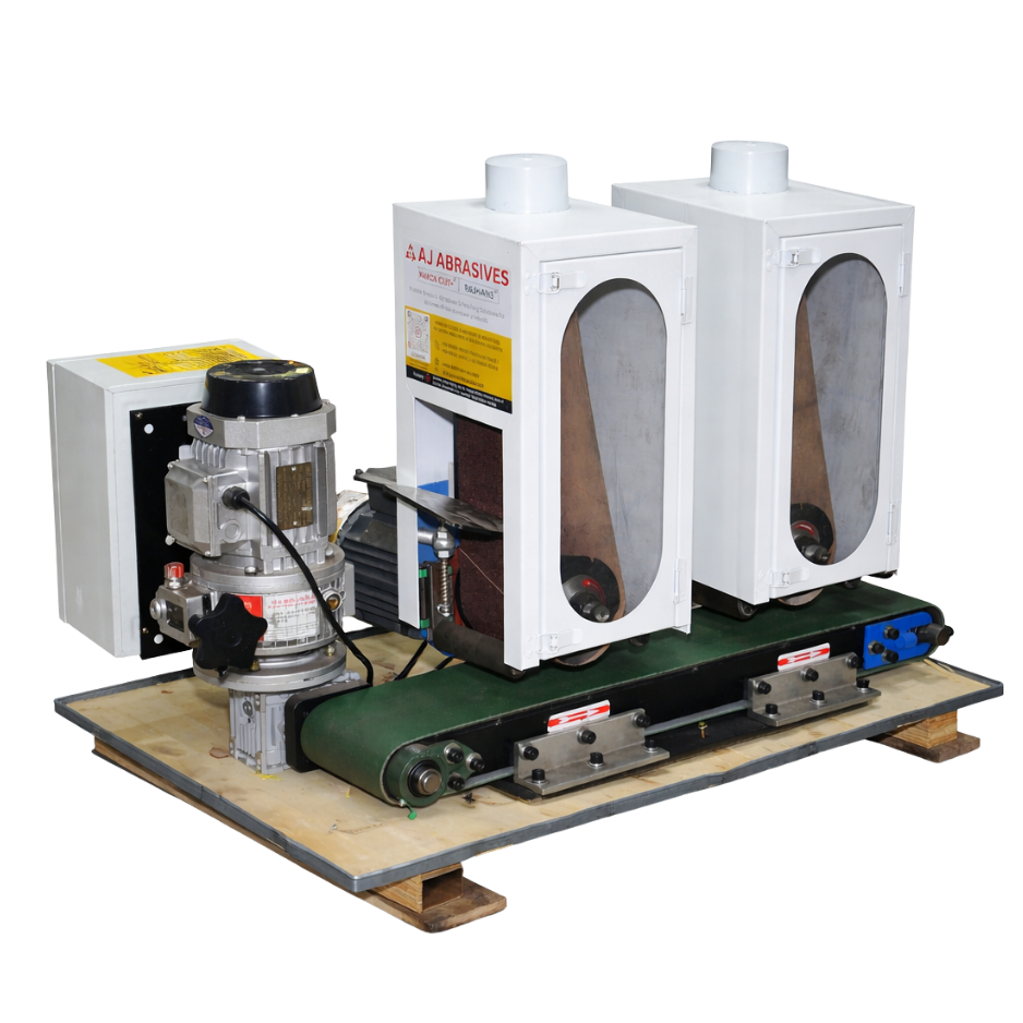 150mm Double Head Deburring Grinding Machine