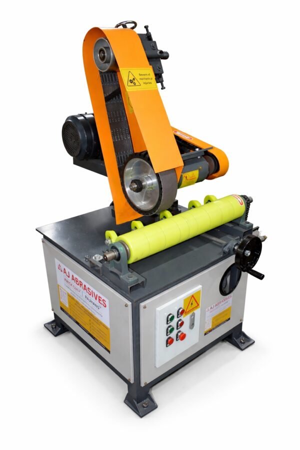 220mm Outer Circle Pipe Rod Grinding & Polishing Machine | Heavy-Duty Industrial Abrasive Finishing Solution