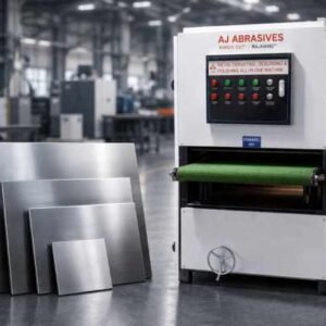 Sheets grinding and polishing machine