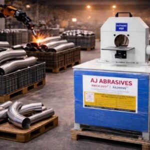 Pipe grinding and polishing machine
